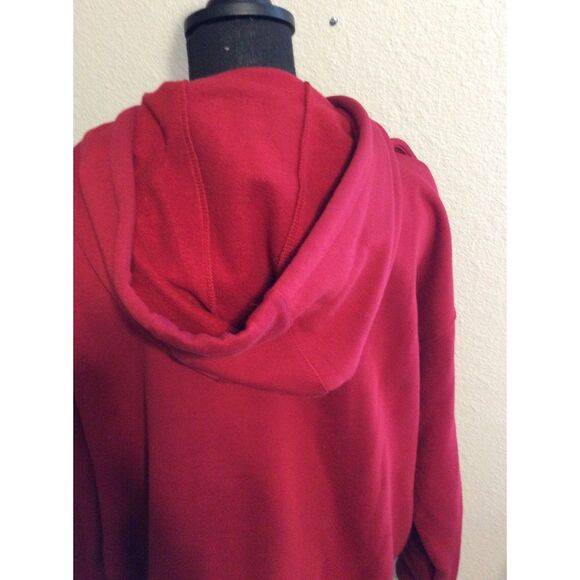 Carbelas Mens Hoodie Red Logo Size XL Pullover EUC - Picture 4 of 6